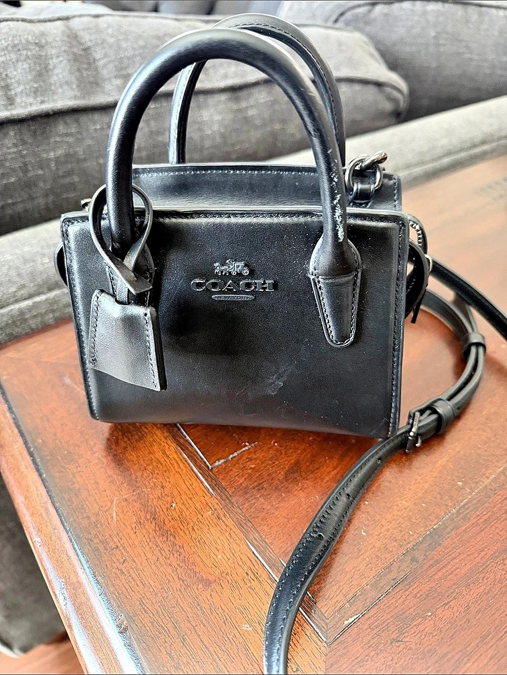 Coach Andrea Mini Carryall | Black
